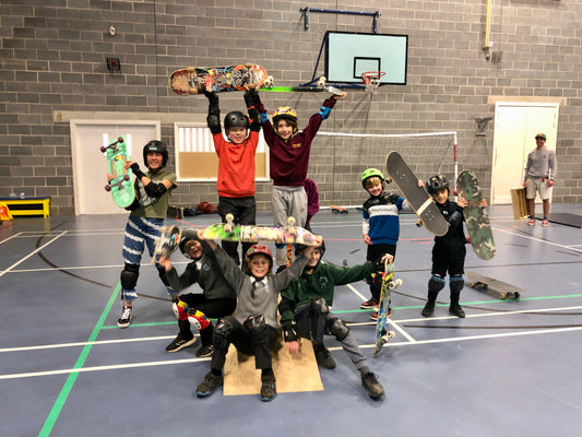 The Chin Club Skateboarding lessons for Children